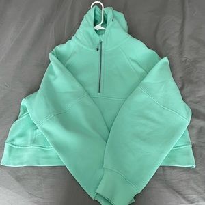Lululemon Oversized Scuba Half Zip - Wild Mint (XL/XXL)
